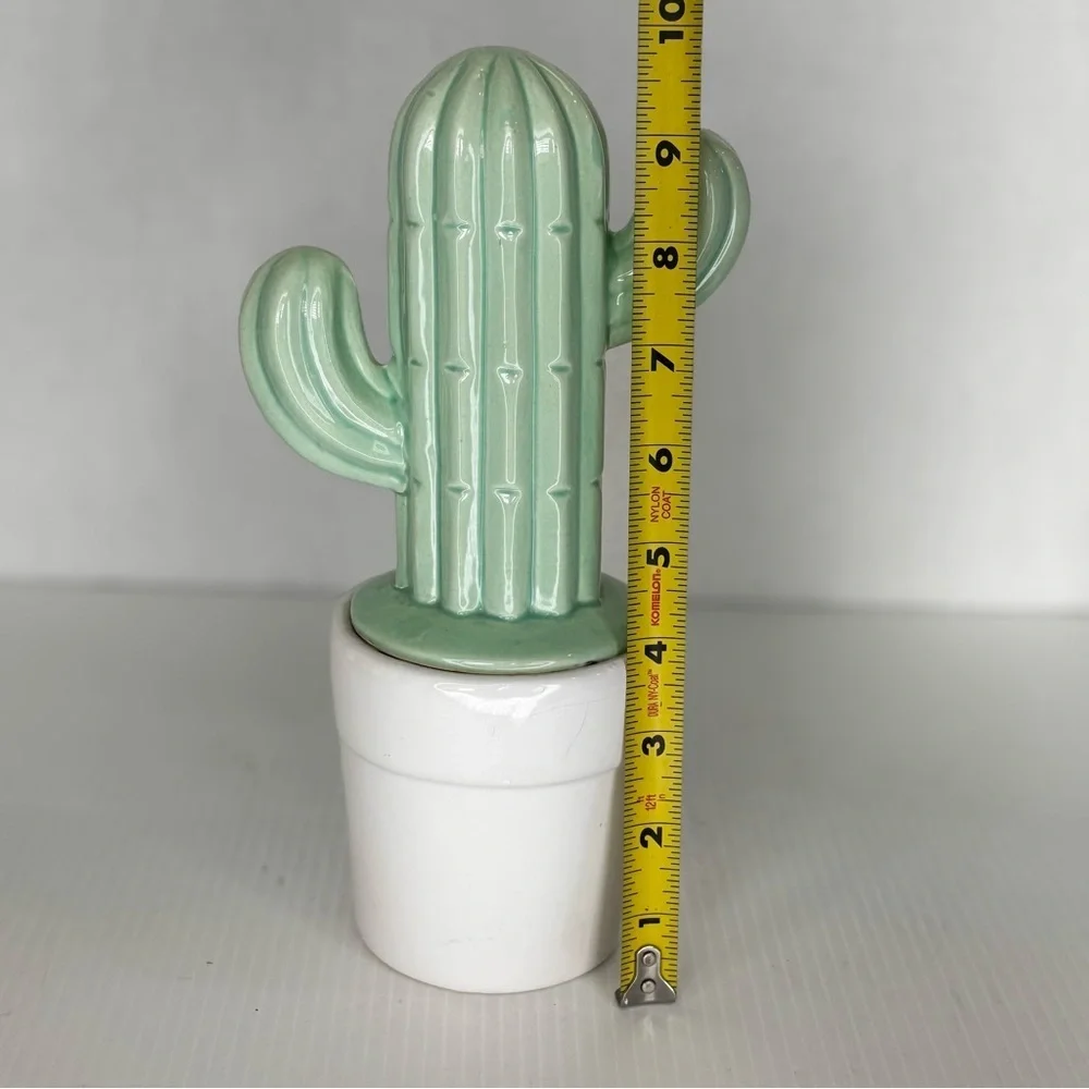 Cactus Bank w Original Stopper Southwest Decor 9.75” - Picture 9 of 10